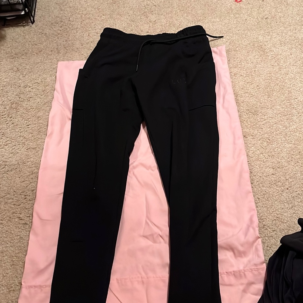 Black jogger leggings
